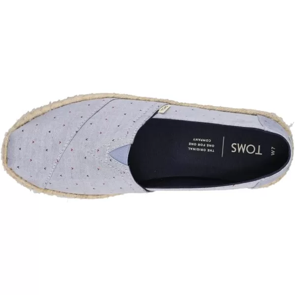 TOMS Mens Alpargata Crepe Faux Shearling SlipOnBlack Sequin