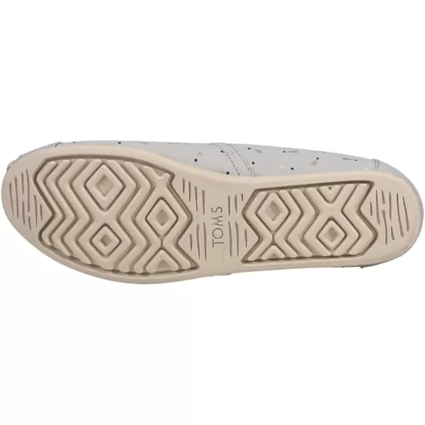 TOMS Mens Alpargata Crepe Faux Shearling SlipOnGrey