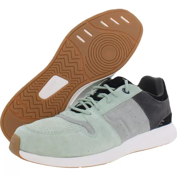 TOMS Mens Arroyo Lace Up Sneakers Shoes Casual  BlackMint