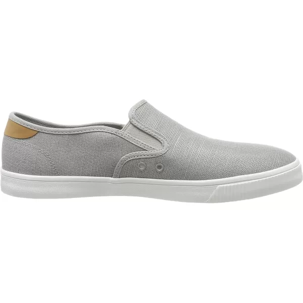 TOMS Mens Baja Slip On Sneakers Shoes Casual  BlueDrizzle Grey Heritage Canvas