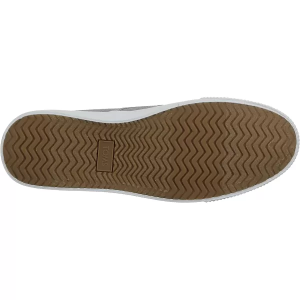 TOMS Mens Baja Slip On Sneakers Shoes Casual  BlueGrey Drizzle Grey Heritage