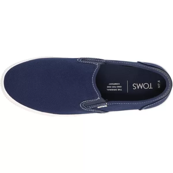 TOMS Mens Baja Slip On Sneakers Shoes Casual  BlueNavy