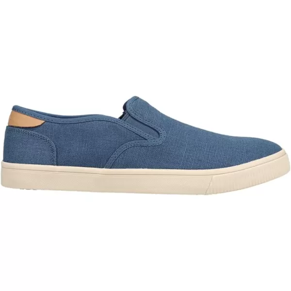 TOMS Mens Baja Slip On Sneakers Shoes Casual  BlueOcean Blue