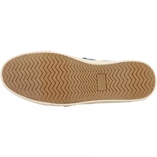 TOMS Mens Baja Slip On Sneakers Shoes Casual  BlueOcean Blue