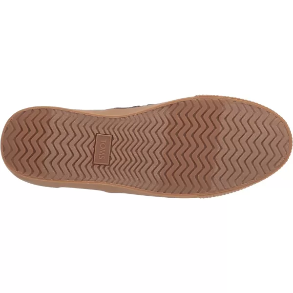 TOMS Mens Baja Slip On Sneakers Shoes Casual  BlueTarmac Olive Heritage Canvas