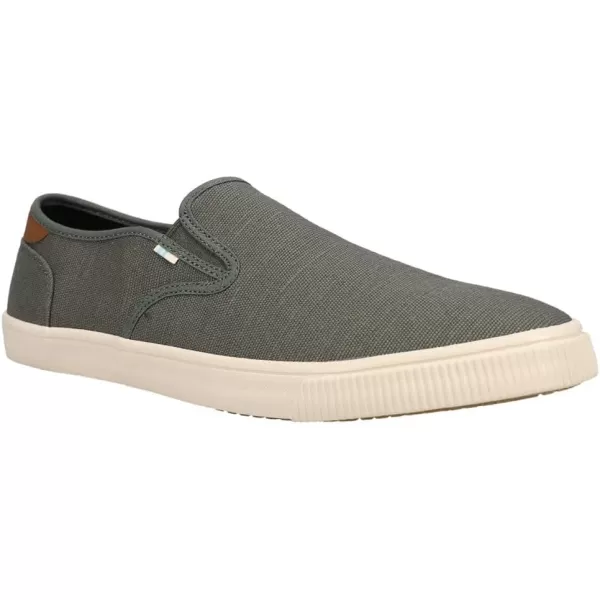 TOMS Mens Baja Slip On Sneakers Shoes Casual  BlueThyme