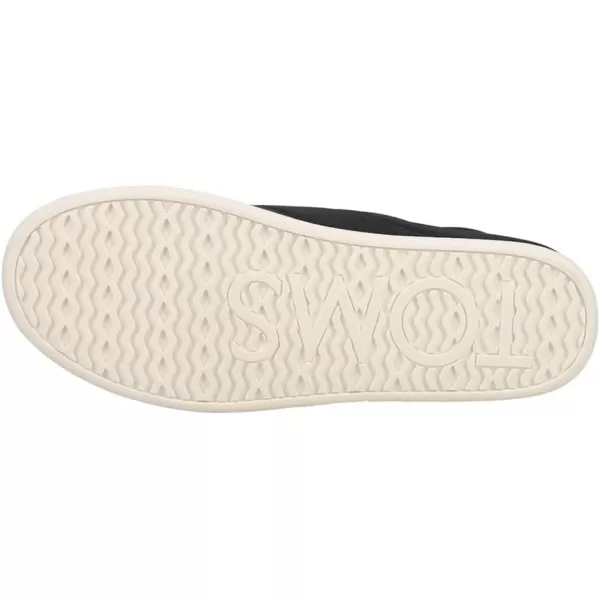 TOMS Mens Ezra Scuff Casual Slippers Casual  BlackBlack Matte Ripstop