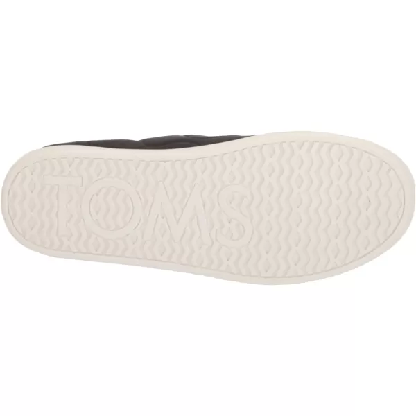TOMS Mens Ezra Scuff Casual Slippers Casual  BlackBlack Quilted Cotton Ripstop