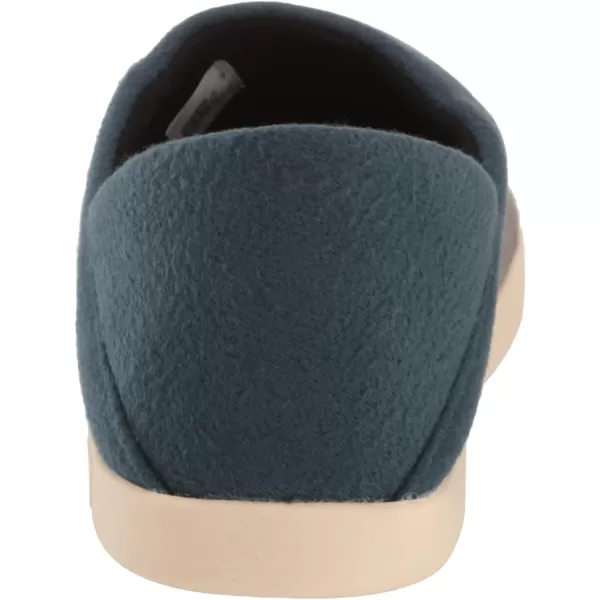TOMS Mens Ezra Scuff Casual Slippers Casual  BlackForged Iron Multi FeltFleece