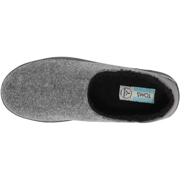 TOMS Mens Ezra Scuff Casual Slippers Casual  BlackGrey