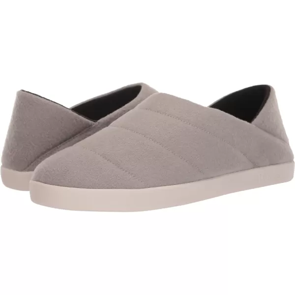 TOMS Mens Ezra Scuff Casual Slippers Casual  BlackShadow FeltFleece