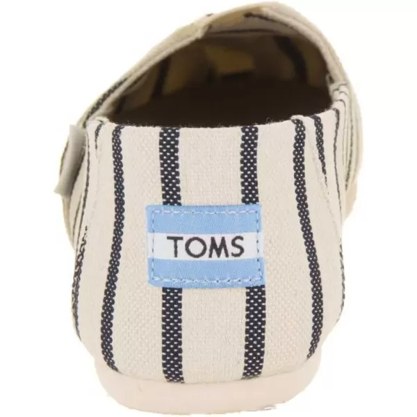TOMS Mens Womens WhiteNavy Riviera Stripe 10011860 LoaferTOMS Mens Womens WhiteNavy Riviera Stripe 10011860 Loafer