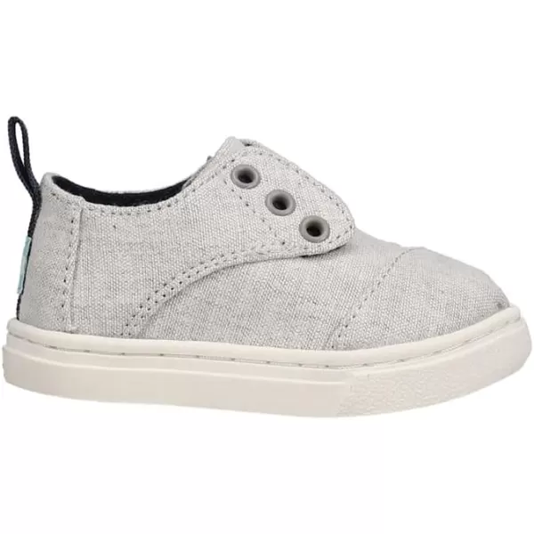 TOMS Toddler Boys Tiny Cordones Slip On Sneakers Shoes Casual  GreyGrey