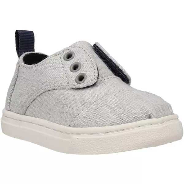 TOMS Toddler Boys Tiny Cordones Slip On Sneakers Shoes Casual  GreyGrey