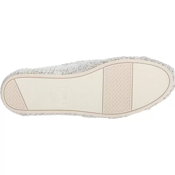 TOMS Womens Alpargata  BlueBirch Sweater KnitFaux Shearling