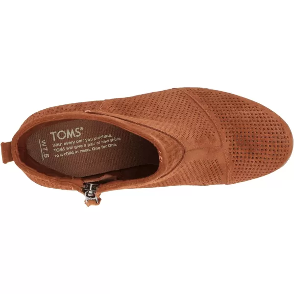 TOMS Womens Alpargata  BlueMuscat Suede