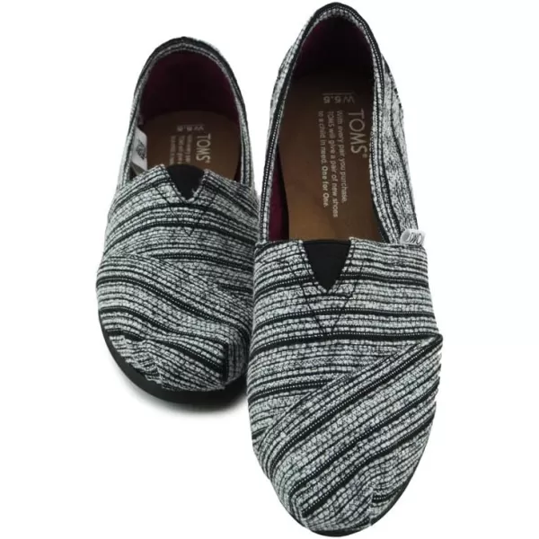TOMS Womens Alpargata  BlueSilver