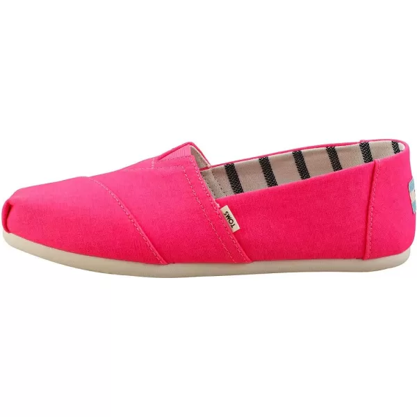 TOMS Womens Alpargata Flats Casual  BlueBlackSuede