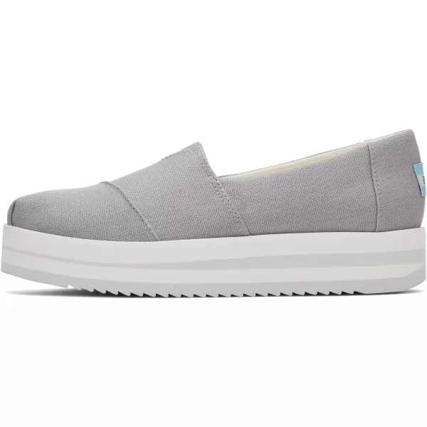 TOMS Womens Alpargata Midform SlipOnGrey