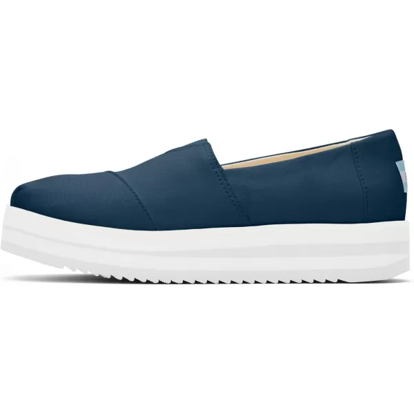 TOMS Womens Alpargata Midform SlipOnMajolica Blue