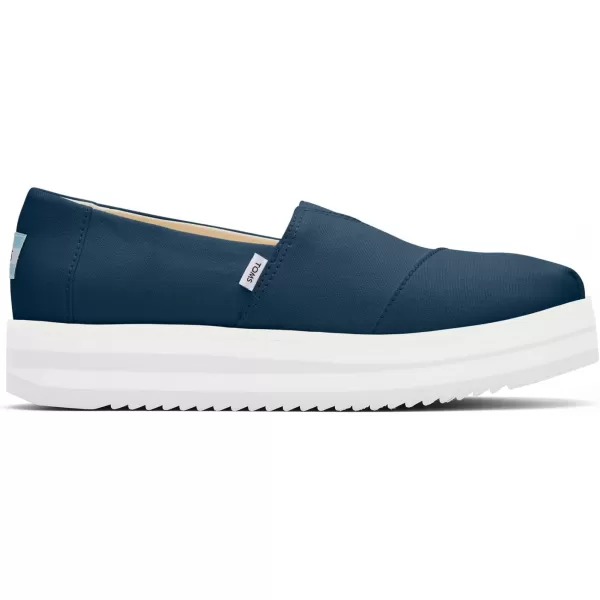 TOMS Womens Alpargata Midform SlipOnMajolica Blue