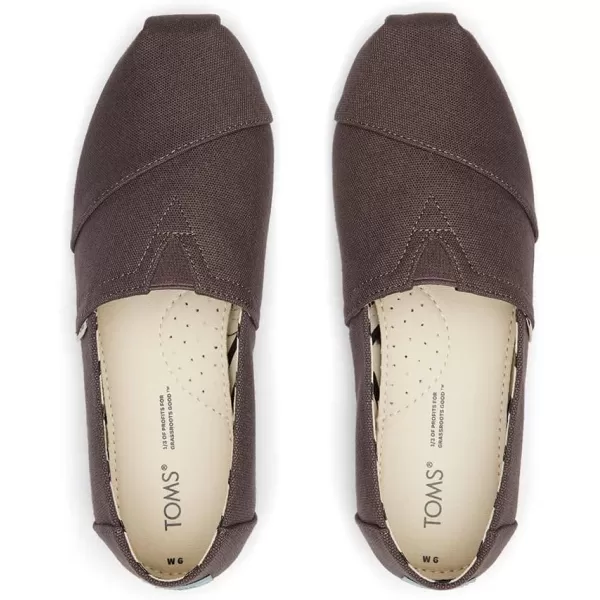 TOMS Womens Alpargata Paper Source SlipOnAsh