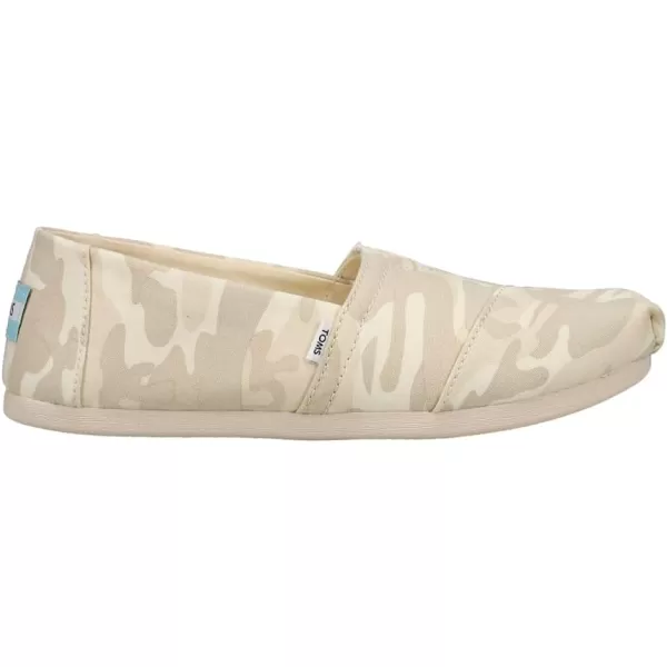 TOMS Womens Alpargata Paper Source SlipOnBeige