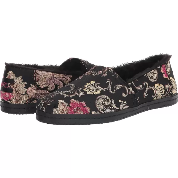 TOMS Womens Alpargata Paper Source SlipOnBlack Brocade