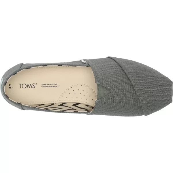 TOMS Womens Alpargata Paper Source SlipOnBonsai Green