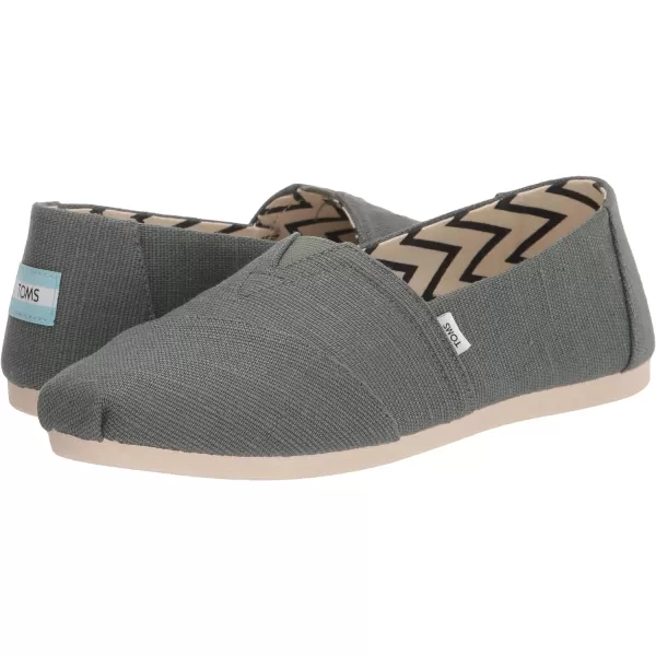 TOMS Womens Alpargata Paper Source SlipOnBonsai Green