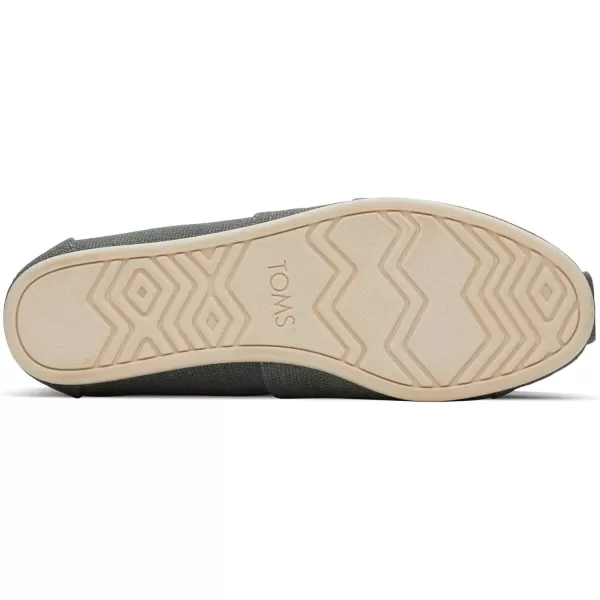 TOMS Womens Alpargata Paper Source SlipOnBonsai Green Heritage Canvas