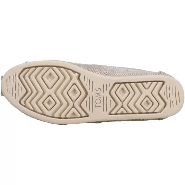 TOMS Womens Alpargata Paper Source SlipOnBrown Textured Woven