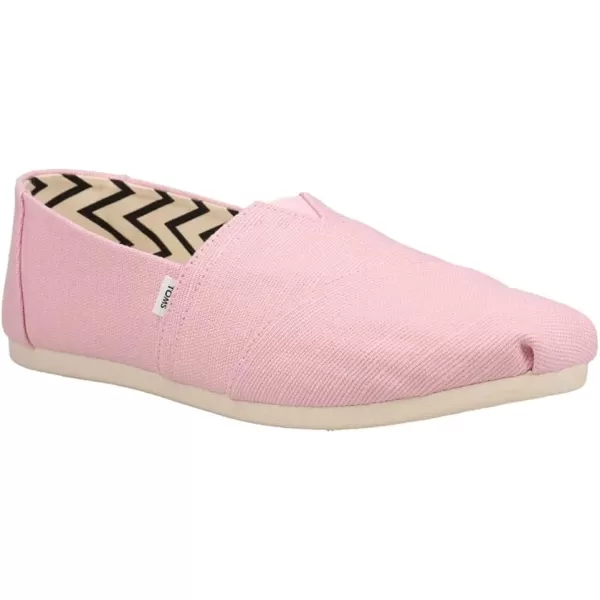 TOMS Womens Alpargata Paper Source SlipOnChalky Pink Heritage Canvas