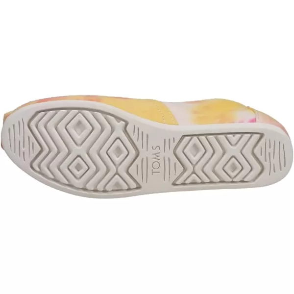TOMS Womens Alpargata Paper Source SlipOnFuchsia Rose Tie Die