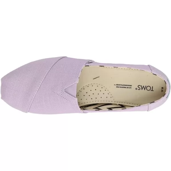TOMS Womens Alpargata Paper Source SlipOnLight Orchid