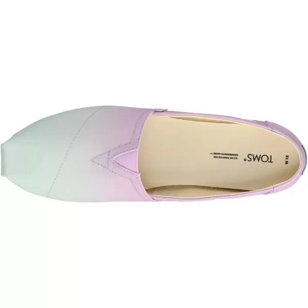 TOMS Womens Alpargata Paper Source SlipOnLilac