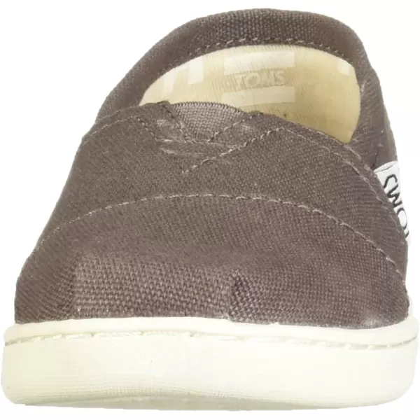TOMS Womens Alpargata Paper Source SlipOnMid Grey Repreve Our Ocean Woven