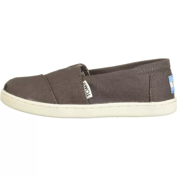 TOMS Womens Alpargata Paper Source SlipOnMid Grey Repreve Our Ocean Woven