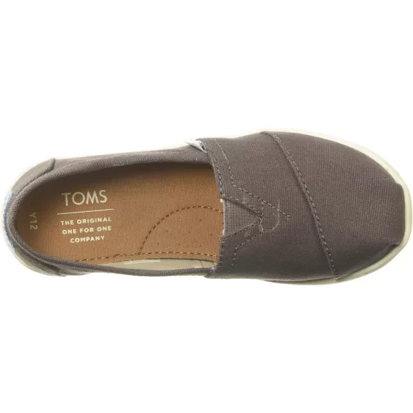 TOMS Womens Alpargata Paper Source SlipOnMid Grey Repreve Our Ocean Woven