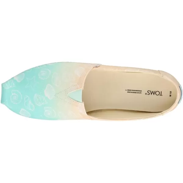 TOMS Womens Alpargata Paper Source SlipOnMulti Color
