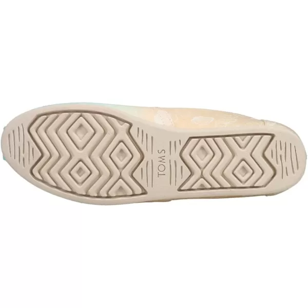 TOMS Womens Alpargata Paper Source SlipOnMulti Color