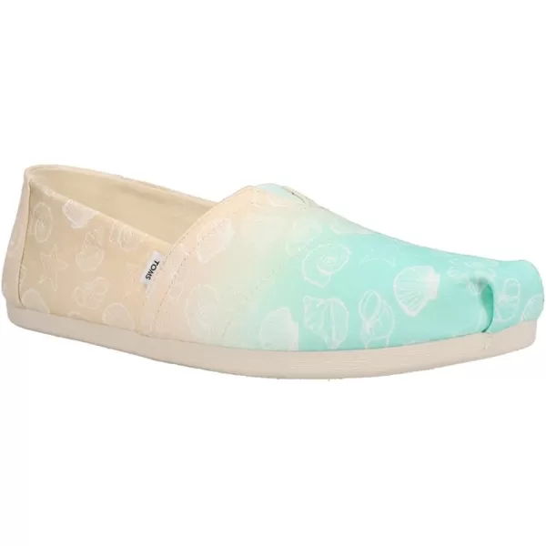 TOMS Womens Alpargata Paper Source SlipOnMulti Color