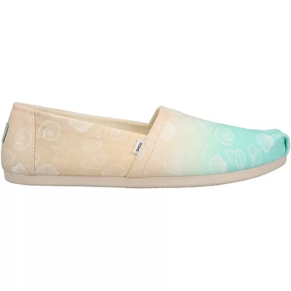 TOMS Womens Alpargata Paper Source SlipOnMulti Color