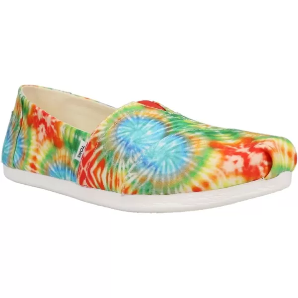 TOMS Womens Alpargata Paper Source SlipOnMulti Red