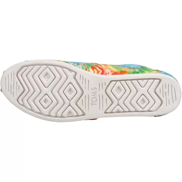 TOMS Womens Alpargata Paper Source SlipOnMulti Red