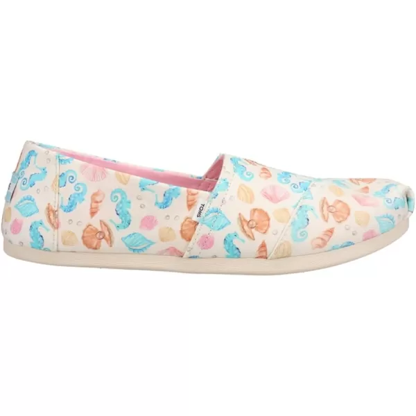 TOMS Womens Alpargata Paper Source SlipOnNatural 8