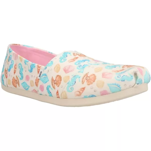 TOMS Womens Alpargata Paper Source SlipOnNatural 8
