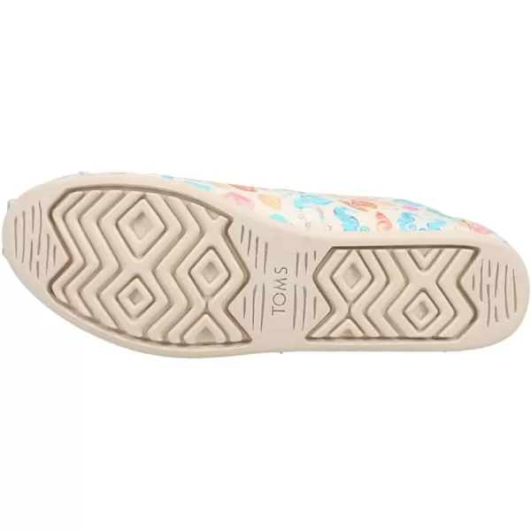 TOMS Womens Alpargata Paper Source SlipOnNatural 8
