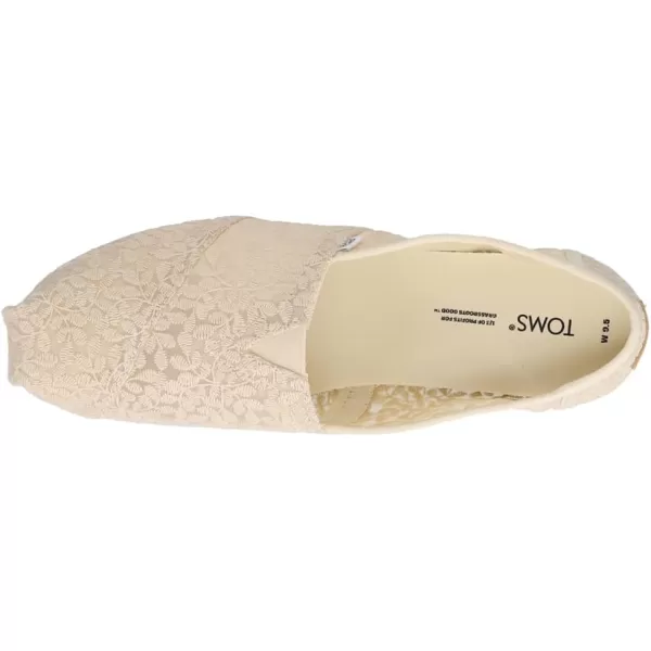 TOMS Womens Alpargata Paper Source SlipOnNatural Botanical