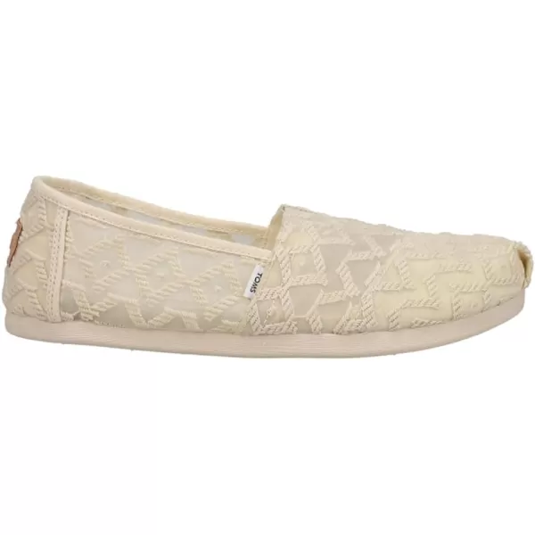TOMS Womens Alpargata Paper Source SlipOnNatural Chevron